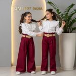 شومیز شلوار شیک و مجلسی مدل دلوان - تصویر 6