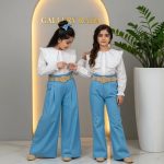 شومیز شلوار شیک و مجلسی مدل دلوان - تصویر 4