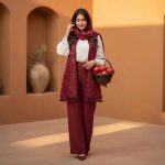 ست جلیقه شلوار زنانه یلدایی مدل تارا - تصویر 10
