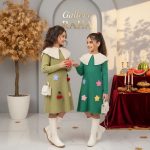 پیراهن بافت دخترونه مدل لینا - تصویر 12