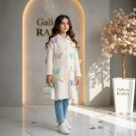 مانتو بافت شیک دخترانه مدل پروانه - تصویر 2