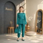ست بلوز شلوار کمربند مدل حصار - تصویر 7