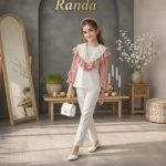 ست شومیز شلوار شیک بچگانه مدل مهدیس - تصویر 3