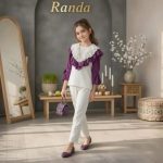 ست شومیز شلوار شیک بچگانه مدل مهدیس - تصویر 5