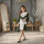 بلوز دامن مجلسی بچگانه مدل مهوش - تصویر 4