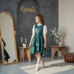 ست شومیز پیراهن پیش‌بندی مدل فارس - تصویر 4