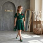 شومیز دامن دخترانه مدل تلاطم - تصویر 2