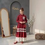پیراهن شیک دخترانه مدل چلچله - تصویر 8