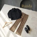 شومیز و شلوارپلنگی به همراه کمربند مدل مانلی - تصویر 4