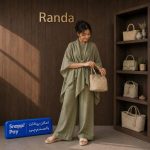 شومیز شلوار تابستانه دخترانه مدل ماهین - تصویر 8