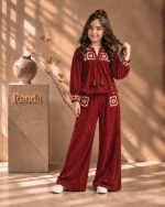 ست بلوز و شلوار دخترانه مدل رونیا - تصویر 3